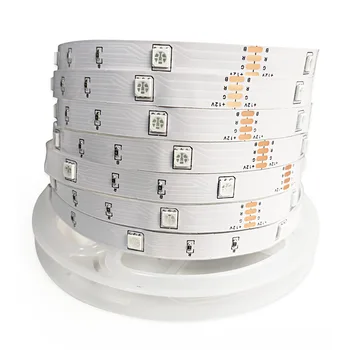 12v led strips Lys tira-radarer led RGB led-bande bluetooth musik controller LED-Lys 5050 SMD farverige Ikke vandtæt Strip Lampe