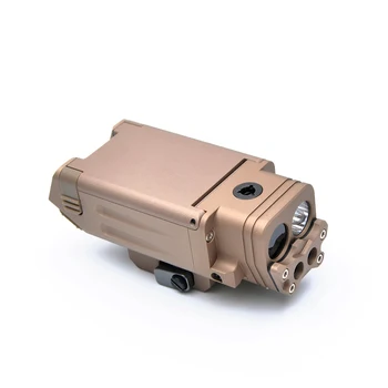 DBAL-PL Våben Hvid LED, 400 Lumen Lommelygte Med Rød Laser-Og IR-LED Illuminator /Synlig Laser Pointer Til Jagt