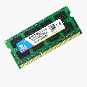 VEINEDA bærbar DDR3 4gb-1333 8gb 1600mhz PC3-12800 So-dimm Ram er Kompatibel ddr3 1333 Pddr 3 204batteri For AMD Intel-Bærbar computer