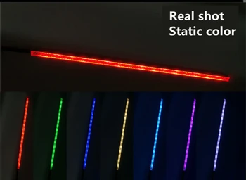 RGB LED Strip For Computer Sag 5V 3P ARGB Støtte Bundkort AURA SYNC Diamend Rainbow Symfoni Effekter 28cm