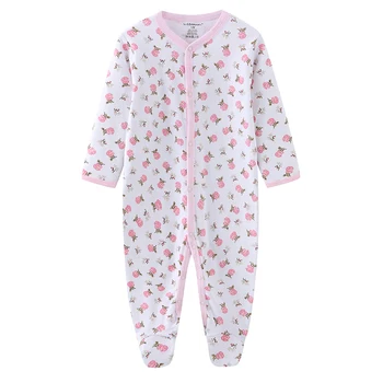 2020 Baby Pige Tøj Efteråret Nyfødte 1/2PCS Bomuld Baby Rompers Baby Boy Tøj Fuld Ærme Vinter Pyjamas Roupas de bebe