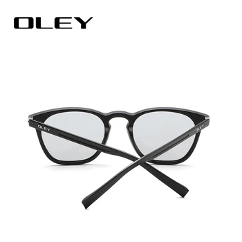 OLEY Fashion Kvinder Polariserede Solbriller Klassiske Retro Runde Fotokromisk Briller Kan gøre nærsynet briller Accepterer brugerdefinerede logo Y0518