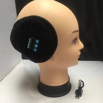 Bluetooth-Høreværn Skiløb Hovedtelefoner Trådløse HD-Stereo Indbygget Højttaler Til at Gå Vinteren Musik Øre Varmere Headset Kvinder Mænd