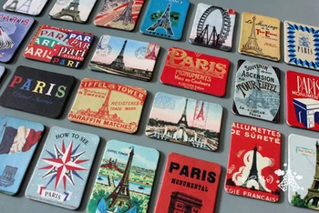 24 Stykke Magnetisk Køleskab Magneter Køleskab Mærkat Paris Eiffel Tower Hjem Dekoration Tilbehør Magnetiske Indsætte Kunst/Håndværk