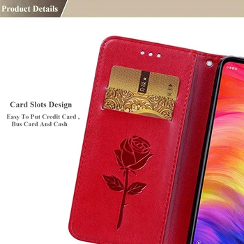 Redmi Note 9 Flip Case Til Xiaomi Redmi Bemærk, 8T 8 Pro Tilfælde Screen Protector Cover Læder Tegnebog Coque Funda Capas Taske