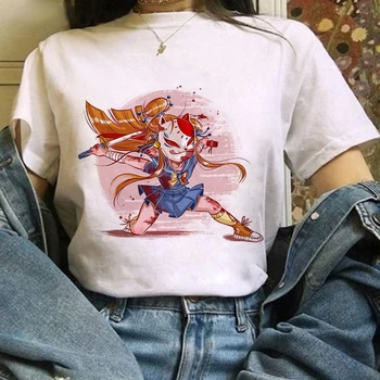 Ny Japansk Anime Naruto T-Shirt Kvinder Kawaii Sommer Toppe Tegnefilm Harajuku Akatsuki Grafiske Tees Unisex Plus Size T-Shirt