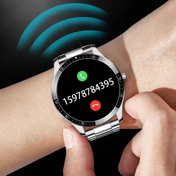 LIGE Nye Mænd, Smart ur Multifunktionelt sportsur puls, Blodtryk IP67 Vandtæt fitness Tracker smartwatch +Max
