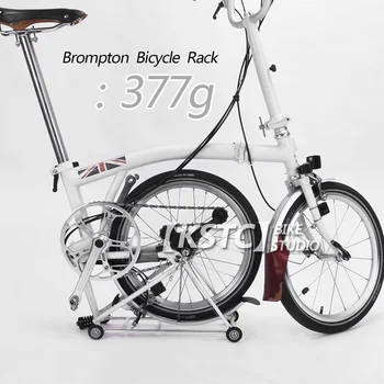 Brompton Bageste Ophæng Foldecykel Racks Cargo Ændres Ved Hjælp Af Hylder Kan Skubbe Cykel Rack
