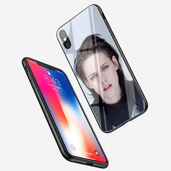 Kristen stewart Hærdet Glas Telefonens Cover Case til iPhone SE 2020 5 5 6 6'ere Plus 7 8 Plus X XR XS 11 Pro Antal