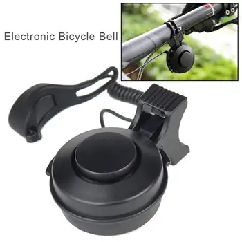 El-Cykling Bell 100 dB Horn Regntæt MTB Cykelstyr Silica Gel Shell Ring Bell Bike Cykel Tilbehør