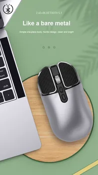 5,8 G Bluetooth Trådløse Magic Mouse Tavs Genopladelige Computer Mus Tynd, Ergonomisk PC Office Mause Til Apple Mac Microsoft