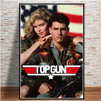 Top Gun Film 2020 Tom Cruise Film, Tegneserier, Plakater Og Prints Malerier Til Stuen Mur Boligindretning, Mode Print Plakat