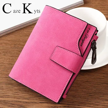 Nye damer kort tegnebog kvindelige lynlås spænde wallet-kort, taske mode simple ny stor kapacitet wallet-gratis fragt