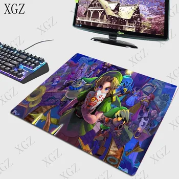 XGZ The Legend of Zelda Stor Størrelse Gaming keyboard Mouse Pad PC Gamer Musemåtte, Bruser Mat Låsning Kant til CS GO LOL, Dota