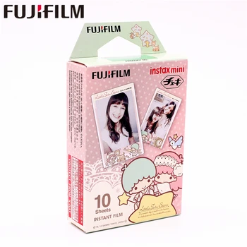Fujifilm 10 ark Instax Lille to Stjerner Mini Instant Film-fotopapir for Instax Mini 8 7 25 50 90 9 SP 1 SP-2 Kamera