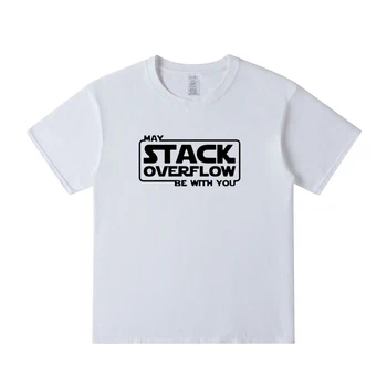 EU ' s Størrelse Kan Stack Overflow Være Med Dig Edb-Sprog Jave Programmering Ord Black Bomuld t-shirt