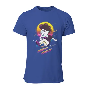 Min Helt den Akademiske verden Minoru Mineta Sort kortærmet Anime Cosplay Toppe, T-shirts t-Shirts 31441