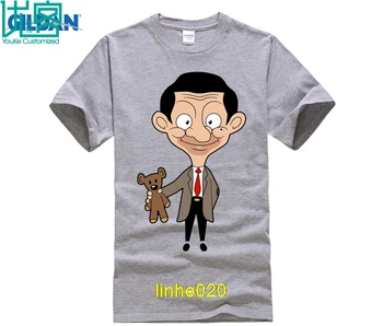 Voksen Smil Mr. Bean, Nyeste T-shirt Sommer Cool Design Mand Bomuld T-Shirt Mandlige kortærmet Big Size t-shirts Til Sommer