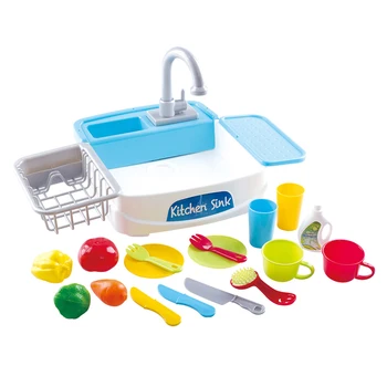 Toy vask med vand og toy redskaber 20 Stk PlayGo legetøj til børn fra 3 år