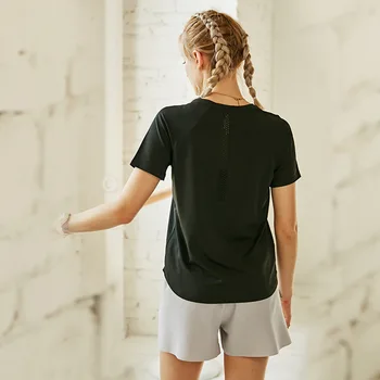 Kortærmet Sport Shirt Kvinder Sport Top Trænings-Og Kvinder Yoga Top Træning Toppe Fitness Running T-Shirt Aktiv Jersey Yoga Tøj