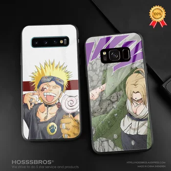 Naruto Tsunade anime, manga Til Samsung Galaxy S8 S9 S10e S10 Note 8 9 10 Plus Blød silikone, glas telefonen tilfælde dække shell