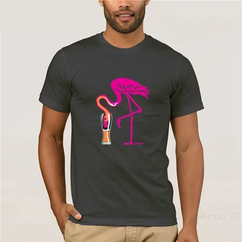 Flamingo-ing-gå-væk! beer T-Shirt Sommer Mode til Mænd T-Shirt af Bomuld, til Mænd kortærmet T-Shirts Sommeren Herre T-Shirt