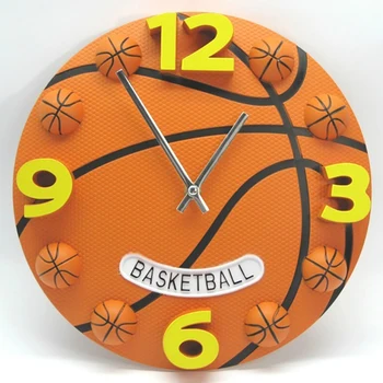 Kreative Basketball Fodbold Analog Vægur Sport Style Home Decor Souvenir-Kids Børn Gaver Arabisk Moderne Dekoration