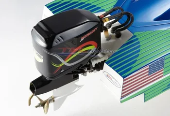 TFL Outboard Gear stern Drive System / Båd hale maskine m/ Gear, Drev, 3660 / 2075KV Motor w/o Prop. For P1 F1 Kriger RC Båd
