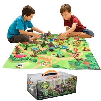 Børnene Dinosaur Legetøj for Drenge og Piger Pædagogiske Interaktive Big Toy Dinosaurer Playsets Tal på Aktivitet Dinosur Spille Gaver