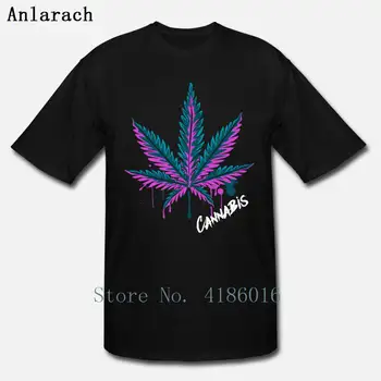 Cannabises Blad Cannabis Græs, Ukrudt Gave T-Shirt Med Rund Halsudskæring Nye Mode, Sommer Stil Tilpasset Tendens Berømte Mandlige Tee Shirt Skjorte
