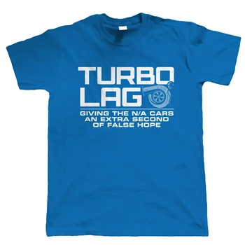 2019 Nye Ankomst Mænds Mode Turbo Lag Herre Funny Car T-Shirt - Gave til Ham Far Trække Racinger Drift Motorsport Sommer T-Shirt