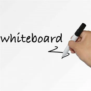 200*45CM Flytbare Hvid Whiteboard Tavle PVC Mærkat Tavle Wall Sticker Børn Maling Hjem Dekoration