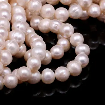 Naturlige Ferskvands Perle Perlebesat Høj Kvalitet Punch Løse Perler For at Gøre DIY Armbånd Neckalce Tilbehør, Smykker Resultater