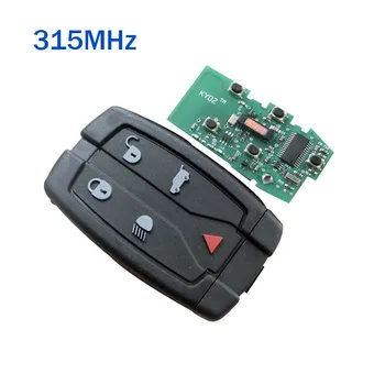 5 Knapper Fjernbetjening Smart Key Fob 315/433MHz Keyless for Land Rover LR2 klikkertræning NT8TX9+Uncut Lille Nøgle
