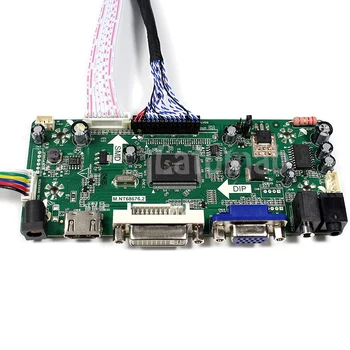 Latumab Nyt kit til LTN156AT27 HDMI + DVI + VGA-LCD-LED LVDS Controller Board-Driver