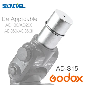 Godox AD-S15 Flash Lampe Rør Pære Protector Dækning for WITSTRO AD-180 AD-360 ANNONCE-360II og Godox AD200