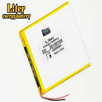 Bedste lithium-polymer-batteri 30100105 3,7 V 4500MAH mobile power DIY tablet