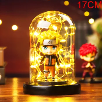 USB-Kreative bordlampe Naruto Uzumaki Naruto Soveværelse Night Light Bedste Fødselsdagsgave Anime Naruto Julegave Ferie Lys