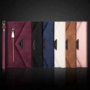Lynlås Wallet taske til XiaoMi Redmi Note 9 9s 8 7 Pro Max 8A 7A Flip Læder taske Xiomi CC9 Mi 10 Lite Pro-Kortet Solt Kortholderen