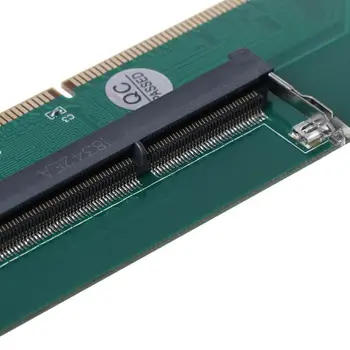DDR3 SO DIMM-enhed til Desktop Adapter DIMM-Stik Hukommelse adapterkort 240 til 204P Desktop-Computer Komponent Tilbehør