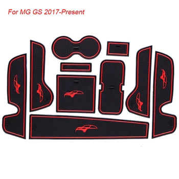 10stk Bil Styling Gate slot pad For MG GS-i dag Silica Gel Døren Groove Mat interiør, Non-slip for støv Mat Interiør Tilbehør