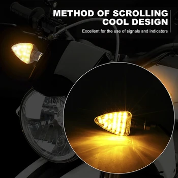 4pc Motorcykel Universal blinklyset Lyser LED-Lys Indikatorer Lampe Med E-mærket For Yamaha Tmax 530 Tmax 500 For T max antal Tmax530