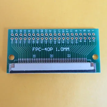 3pcs 40Pin FFC FPC Adapter Omformer yrelsen 0,5 MM/1,0 MM Banen med en 1,0 mm dæksel til 2,54 mm 40P stik kredsløb pcb TFT LCD