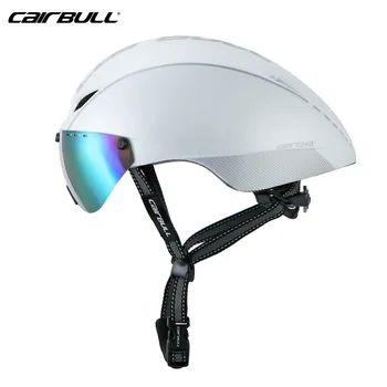 CAIRBULL AERO-R1 beskyttelsesbriller TT vej enkeltstart pneumatiske cykel ridning hjelm flerfarvet linse casco de ciclismo Capacete de