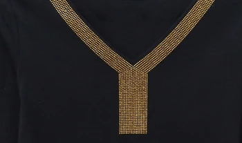 Foråret koreansk Tøj, T-shirt Mode Sexet Diamanter Kvinder Toppe Ropa Mujer Bomuld med Lange Ærmer Bunden Shirt Tee 2020 Nye T03117