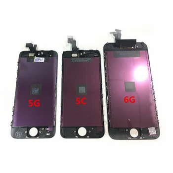 Testet AAA-LCD-Skærm Til iphone6S Touch Screen Digitizer og LCD-Skærmen For iphone7 pantalla For iphone5 6 6S 6SP 7 7P Lcd-skærme