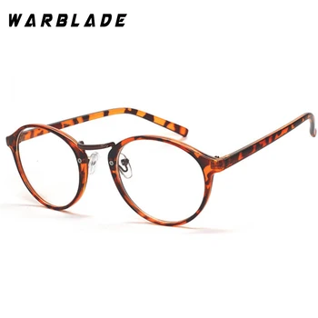 2018 Mode Optiske Briller Frame Briller Med Klart Glas Mænd Kvinder Brand Runde, Klare og Gennemsigtige Kvinders brillestel