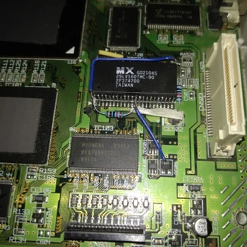 Udskiftning BIOS-Chip MX29LV160TMC-90 Bootloader til Dreamcast VA1 VA2 Bundkort Reservedele