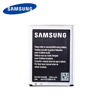 SAMSUNG Orginal EB-BG130ABE 1300mAh Batteri Til Samsung Galaxy Stjernede 2 G130 G130E G130H G130HN G130BU/DS-Batterier