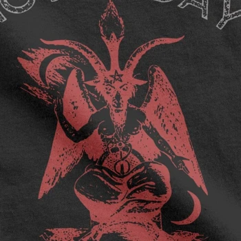 Mænd er Ikke i Dag Jesus Tee Shirt Satan Segl Af Baphomet T-Shirt i Bomuld Sjove Grafiske Død Trykt Toppe, T-Shirt Harajuku Hip Hop